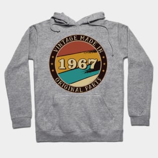 Vintage Made In 1967 Original Parts Hoodie